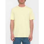 Volcom Stone Blanks aura yellow camiseta