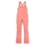 Burton Avalon Bib peach echo peto de snowboard de mujer