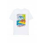 Shark Attack Barbeque white camiseta