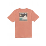 Vissla Big Sky Organic papaya camiseta