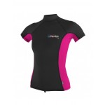 O´neill Premium skins turtleneck rash guard black berry licra de mujer