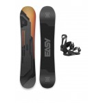 Easy Black Torsion + Union Flite Pro Black Pack de snowboard