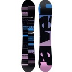 Raven Supreme black tabla de snowboard de mujer