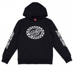 Santa Cruz Check Oval Mono Chest black sudadera de niño