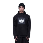 686 Bonded fleece black sudadera técnica