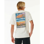 Rip Curl WSL Finals Peak bone camiseta
