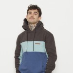 Hydroponic Bronx charcoal/acqua/blue sudadera