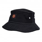 Santa Cruz Classic Label Bucket black/white sombrero