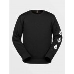 Volcom Core Hydro Crew black sudadera técnica