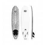 CBC California 7" white wood tabla de surf