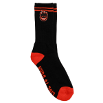 Spitfire Bighead Fill Emb Swirl black/red calcetines
