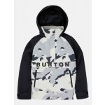 Burton Frostner 2L anorak black white cookie camo chaqueta de snowboard de mujer