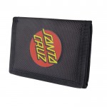 Santa Cruz Classic Dot canvas black cartera