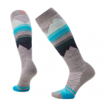 Smartwool TC Pattern OTC light grey calcetines de snowboard de mujer