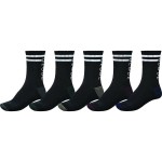Globe Carter crew 5 pack black calcetines