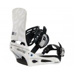 Burton Cartel grey/white fijaciones de snowboard
