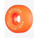 Mini logo C Cut 53mm 101 orange Ruedas de skateboard