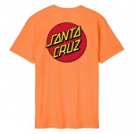 Santa Cruz Classic Dot Chest washed apricot camiseta
