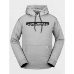 Volcom Core Hydro Fleece heather grey sudadera técnica