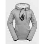 Volcom Core Hydro Hoodie heather grey sudadera técnica de mujer