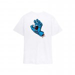 Santa Cruz Screaming Hand Chest white camiseta