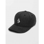 Volcom Full Stone Heather Flexfit charcoal heather gorra