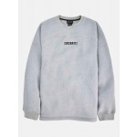 Burton Cinder crew gray heather forro polar