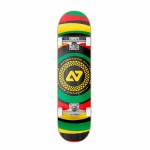 Hydroponic Circular rasta 7.250'' Skate completo