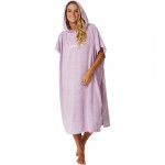 Rip Curl Classic Surf hooded lila poncho de mujer