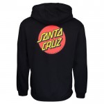 Santa Cruz Classic Dot Chest black sudadera