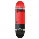 Hydroponic Clean black/red 8" skateboard completo