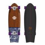 Hydroponic Fish 31.5" coolest surfskate completo