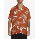 Rvca Cranes sandlewood 2023 camisa