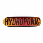 Hydroponic Pool Degraded orange red Pool Shape 8.75" tabla skateboard