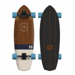 Hydroponic Diamond vintage brown Surfskate completo