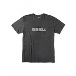 Vissla Distortion Heather black heather camiseta
