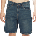 Hydroponic Duster DNM dark used denim bermudas