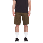 Volcom Frickin Modern Stretch 21" dark earth bermudas