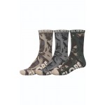 Globe Eco Camo Crew 3 pack camo calcetines