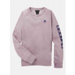 Burton Oak Crew elderberry heather sudadera de mujer