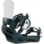 Burton Cartel deep emerald/white fijaciones de snowboard