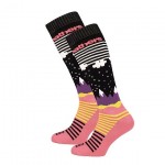 Horsefeathers Epic Thermolite coral calcetines de snowboard de mujer