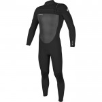 O´neill Epic 4/3 chest zip full black neopreno