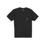 Vissla Established premium pocket black camiseta