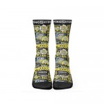 Hydroponic Bob Esponja Faces black calcetines