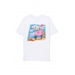 Shark Attack I Feel Sick white camiseta