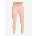 Roxy Base Layer gray violet sfv pantalón térmico de snowboard de mujer