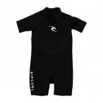 Rip Curl Grom Freelite Spring Black Traje de neopreno de niño