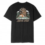 Santa Cruz Screaming Grizzly black camiseta