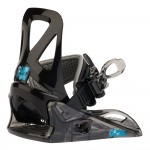 Burton Grom black Fijaciones de snowboard de niño